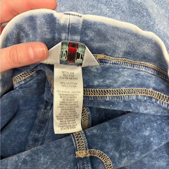 Hard Tail Forever Denim Washed Maxi Pencil Skirt - Picture 5 of 5